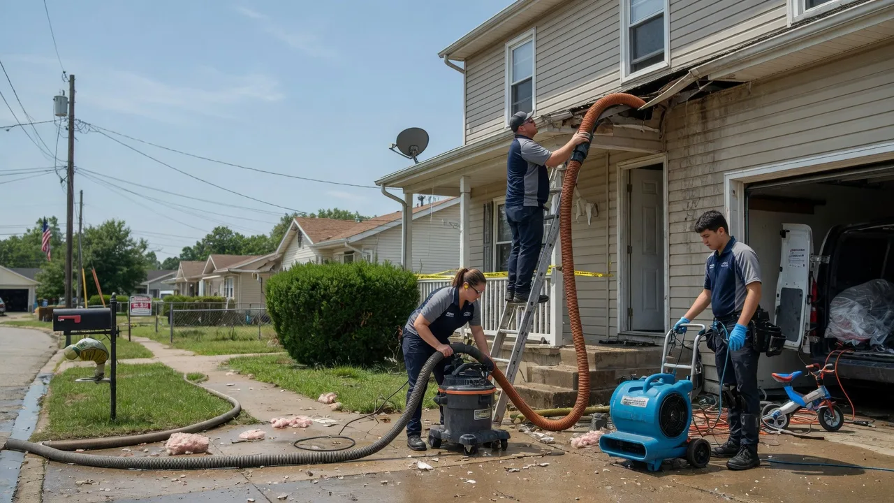 Water Damage Restoration in Oakland City, IN near me